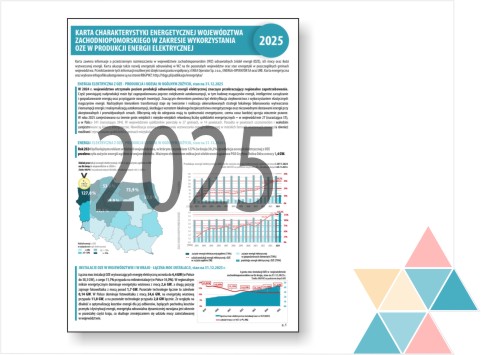 Karta charakterystyki energetycznej Województwa Zachodniopomorskiego – 2025
